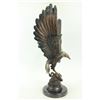 Image 2 : Two Tone Magnificent American Eagle Bronze Statue