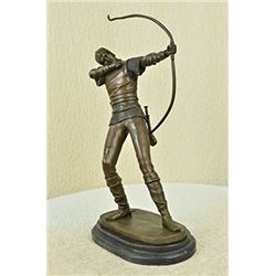 Archer Standing Bronze Statue