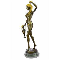 The Vine Beautiful Nude Bronze Sculpture