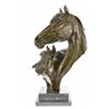 Image 3 : Beautiful BronzeTwo Horses Statue