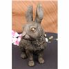 Image 2 : Animal edition Rabbit Bronze Sculpture