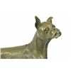 Image 2 : English Boxer Dog Terrier Bronze Sculpture