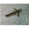 Image 2 : CROSS PENDANT - WHISTLE - WORKING - NON-FEROUS - 2" TALL