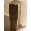 Image 2 : HAND CARVED MARBLE PEDESTAL - ORIENTAL RAT ON TOP - REDISH MARBLE - 2  3/4" TALL - ORIENTAL WRITING 