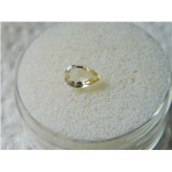 PEAR FACETTED CITRINE - ~.63CT #1012