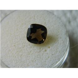 EMERALD FACETED TOPAZ - BROWN - ~3.8CT #1008