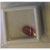 Image 2 : GEMSTONE - 3.546CT OVAL FACETTED REDISH PURPLE NATURAL RUBY - INCLUDES GEMSTONE CERTIFICATION CARD -