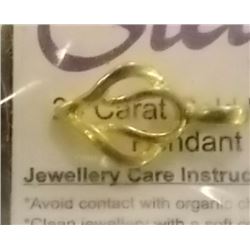 PENDANT - ESTELLE - 24K GOLD CLAD