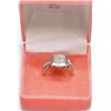 Image 3 : RING - STERLING SILVER DIAMOND RING (.2CT) - INSURANCE VALUE $997