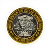 Image 1 : .999 Silver Whiskey Petes Casino $10 Casino Gaming Token Limited Edition