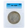 Image 1 : 1901 $1 Morgan Silver Dollar Coin ICG AU55