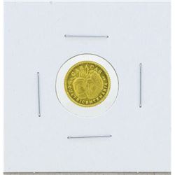 1937 Venezuela 1.5 gram Caracus Gold Coin