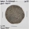 Image 1 : 1675 West Friesland Dro-4820 Lion Daalder Silver Coin