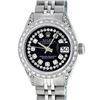 Image 1 : Rolex Stainless Steel 1.00ctw Diamond Datejust Ladies Wristwatch