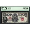 Image 1 : 1907 $5 Legal Tender Woodchopper Note PCGS Choice About New 58PPQ