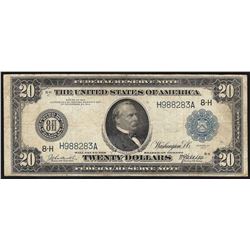 1914 $20 Federal Reserve Note St. Louis