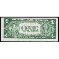 1935E $1 Silver Certificate Note Misalignment ERROR