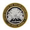 Image 1 : .999 Silver Las Vegas Club $10 Casino Gaming Token Limited Edition