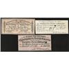 Image 1 : Lot of (3) Confederate States of America Bonds