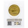 Image 2 : 1907 $20 St. Gaudens High Relief Double Eagle Gold Coin Wire Edge PCGS Genuine D