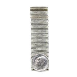 Roll of (50) 1959 Brilliant Uncirculated Roosevelt Dimes
