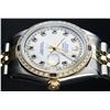 Image 7 : Rolex 18KT Two Tone Gold Sapphire and Diamond Datejust Mens Wristwatch