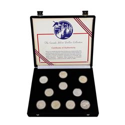 1935-1987 Commemorative Canada Silver Dollar Collection Set