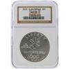 Image 1 : 2002-P $1 Salt Lake Olympics Silver Coin NGC MS70