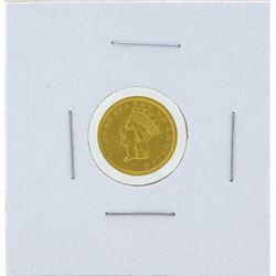 1874 $1 Indian Princess Head Gold Coin