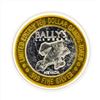 Image 2 : .999 Silver Ballys Las Vegas $10 Casino Gaming Token Limited Edition