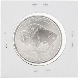 1 oz .999 Fine Silver Buffalo Round