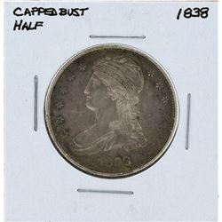 1838 Capped Bust Half Dollar Coin