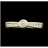 Image 1 : 14KT Yellow Gold Ladies 0.40ctw Diamond Ring