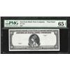 Image 1 : 1929 American Bank Note Company Test Note 10 Units PMG Gem Uncirculated 65EPQ