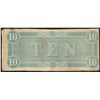 Image 2 : 1864 $10 The Confederate States of America Note