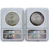 Image 2 : Lot of (2) 1983MO Mexico 1 Onza Silver Libertad Coins NGC MS62