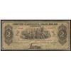 Image 1 : 1873 $2 The South Carolina Rail Road Company Obsolete Note