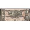 Image 1 : 1864 $10 The Confederate States of America Note