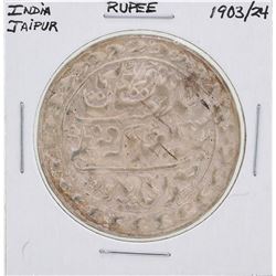 1903/24 India Jaipur Rupee Coin