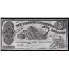 Image 1 : 1863 $5 The State of Louisiana Obsolete Note