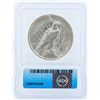 Image 2 : 1923-S $1 Peace Silver Dollar Coin ICG MS62