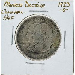 1923-S Monroe Doctrine Commemorative Half Dollar Coin
