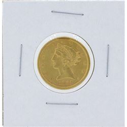 1881-S $5 Liberty Head Half Eagle Gold Coin