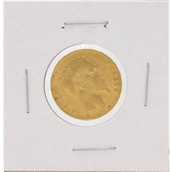 1860 Belgium 20 Francs Gold Coin