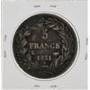 Image 2 : 1831L France 5 Francs Silver Coin