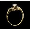 Image 4 : 14KT Yellow Gold 0.55ctw Diamond Ring