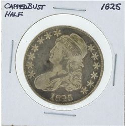 1825 Capped Bust Half Dollar Silver Coin