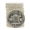 Image 2 : Roll of (20) 1963-D Brilliant Uncirculated Franklin Half Dollar Silver Coins