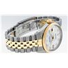 Image 6 : Rolex Men's Two Tone 14KT Yellow Gold Diamond Datejust Wristwatch