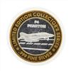 Image 2 : .999 Silver Grand Casino $10 Casino Gaming Token Limited Edition